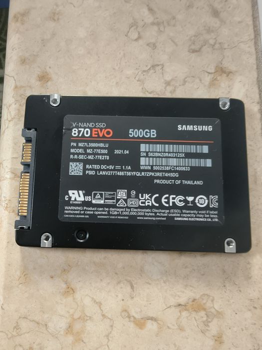 SSD Samsung 870 Evo