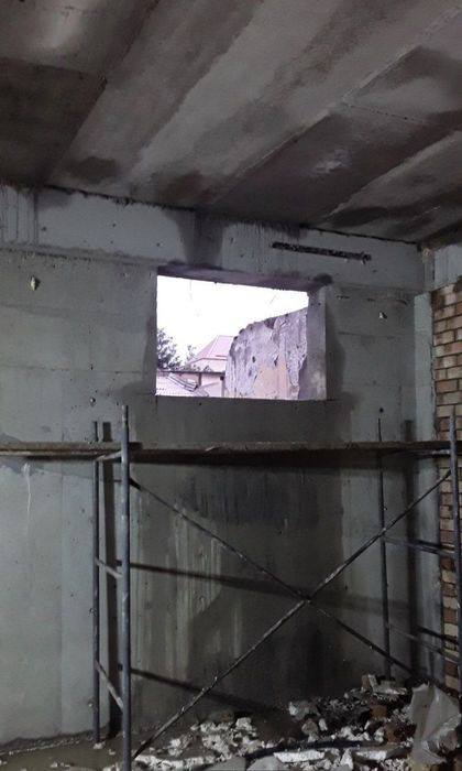 Алмазня резка демантаж и бурение без пилы тешиш кесиш kesish teshish