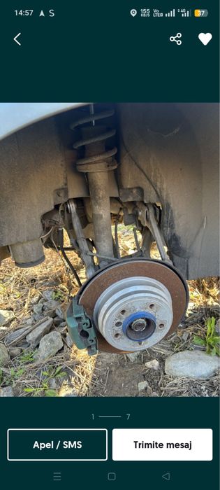 bara spate bmw E39 seria 5 an 2001 limusina