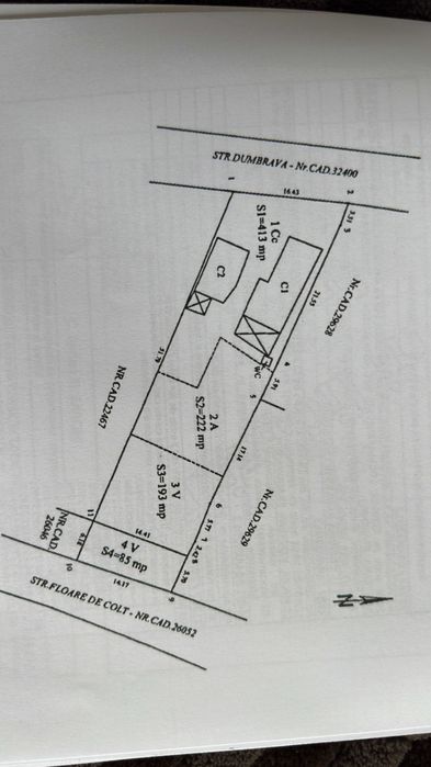 De vanzare teren Paulesti 828 mp