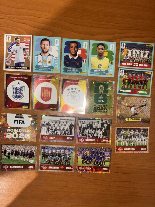 Vând/schimb stickere Panini World Cup 2026