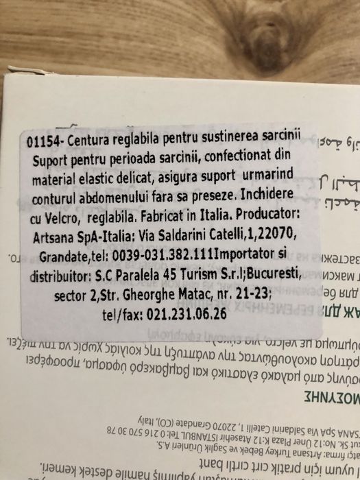 Centura reglabila pentru sustinerea sarcinii Chicco!