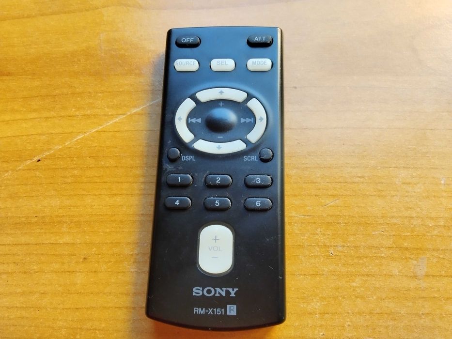 оригинално дистанционно SONY rm-x151 всички авто ресиивър на марката