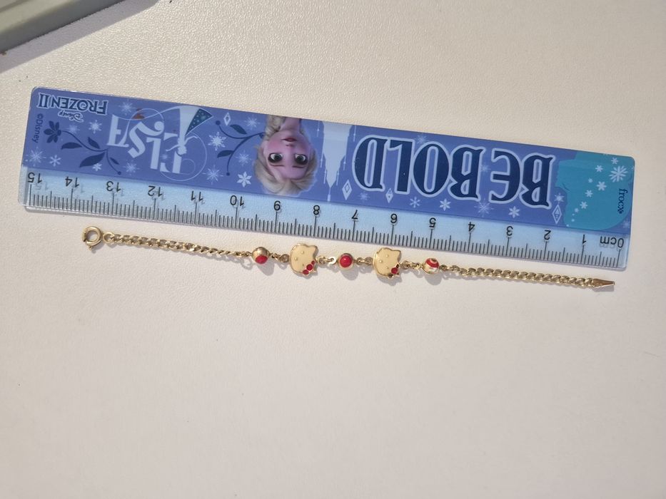 Brățară aur 14K Hello Kitty