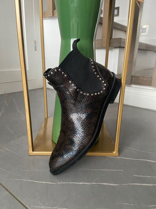 Botine dama biker, marca Zara