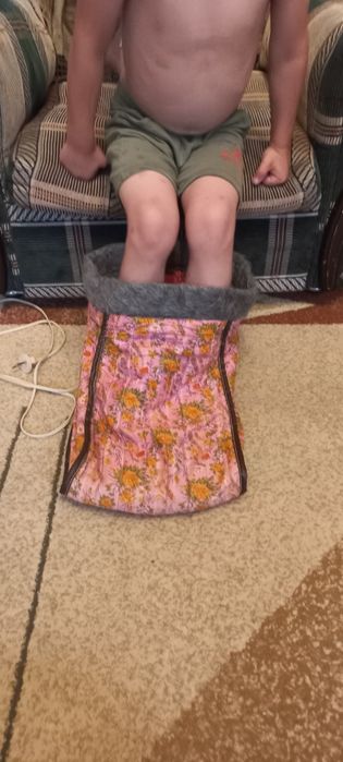 Продам электро грелку для ног