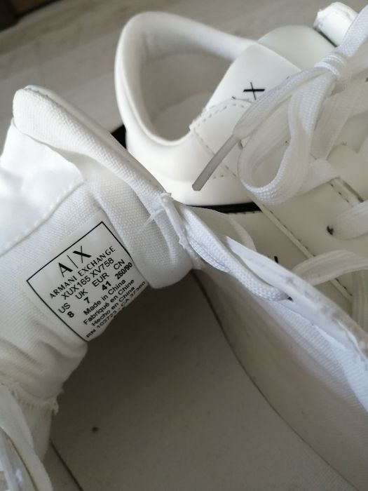 Продавам мъжки сникърси Armani Exchange 41 номер