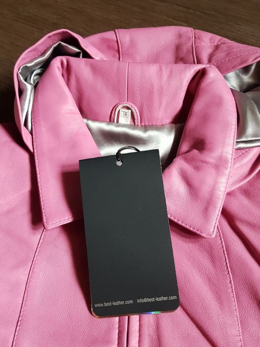 Кожено яке за момиче 146