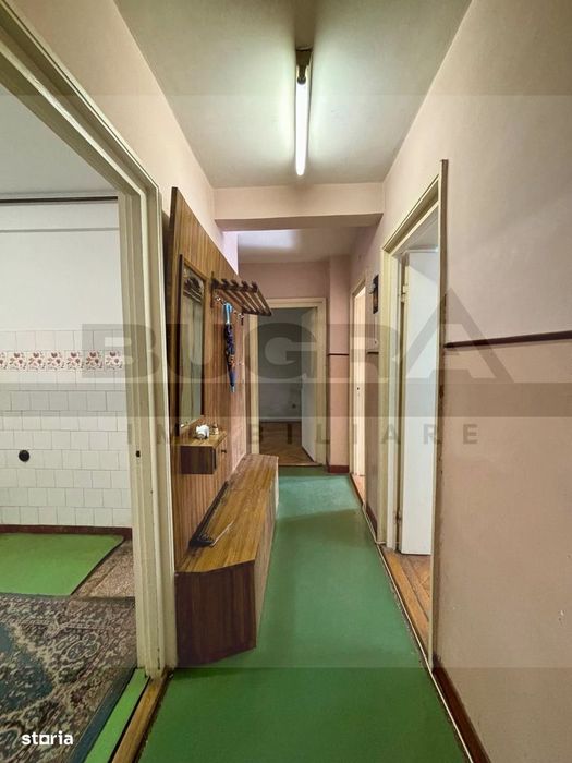 Apartament 3 camere decomandare, renovabil, zona Hermes