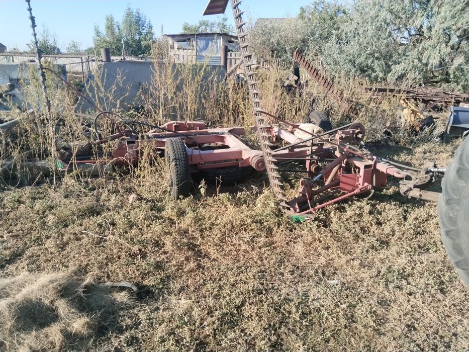 Косилка двух бруск грабли солнышко