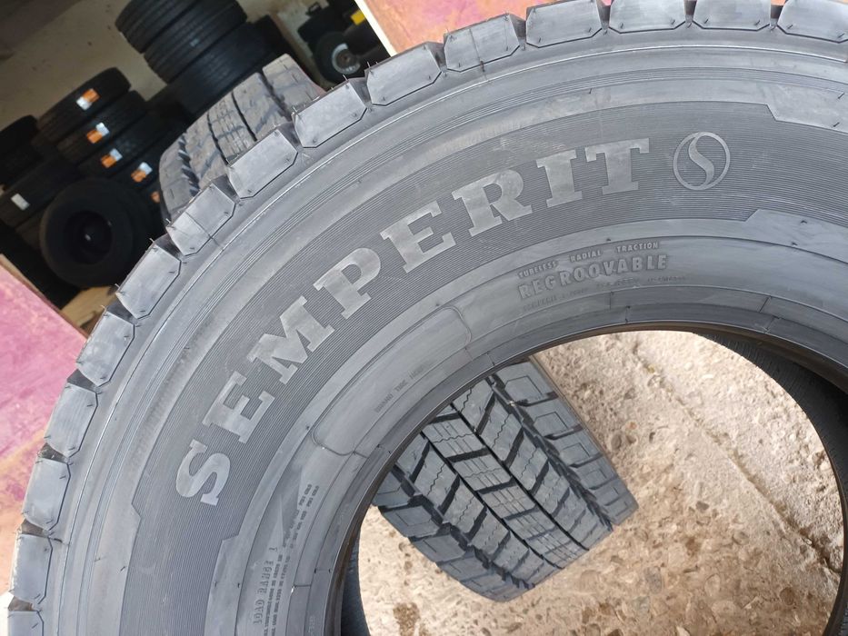 4 Нови товарни гуми 315/80 R22.5 Semperit Runner D2 156/150L M+S 20PR