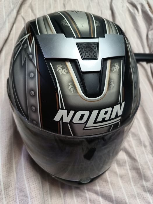 Cască,moto,motor, motocicletă. Marca Nolan