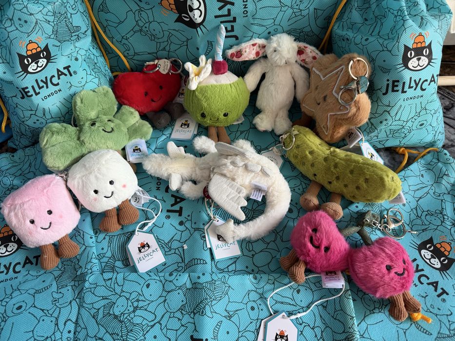 Jellycat аксесоари, играчки