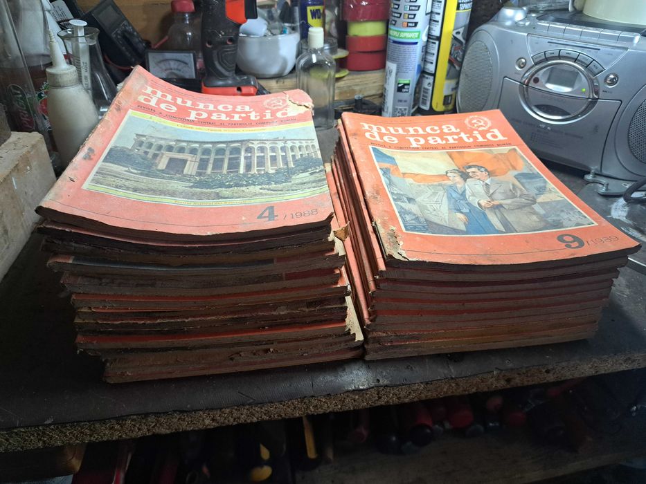 Nicolae Ceausescu Munca de Partid din 1989 - Colecție rară!