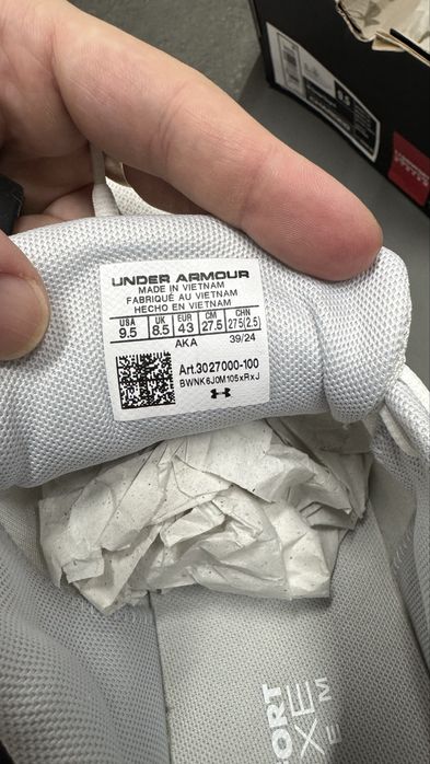 Кроссовки новые Under Amour Оригинал