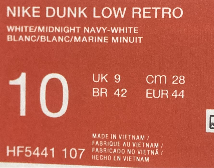 Продам кеды Nike dunk low retro