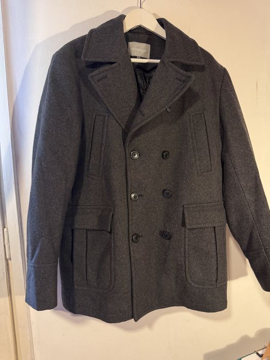 Palton barbat,gri,elegantMaddison, croi clasic – mărime L (etichetă M)
