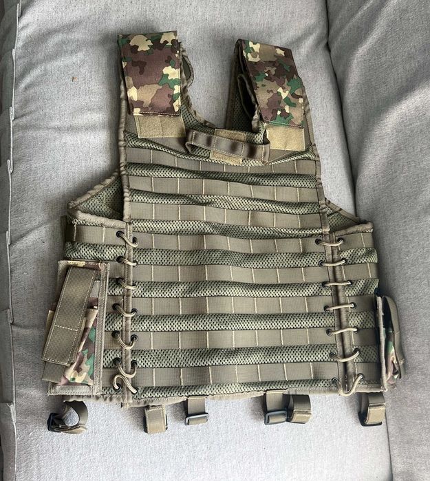 Vestă tactică militară Invictus originală MApN camuflaj combat mărim L