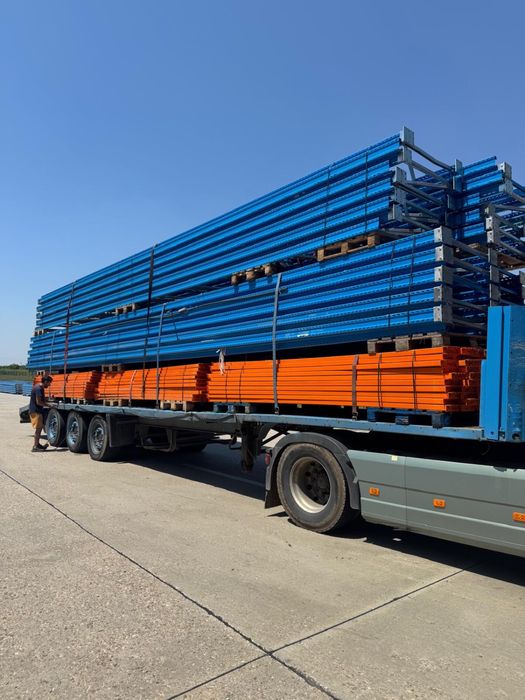 Vand rafturi pentru depozitare euro paleti si incarcarea manuala