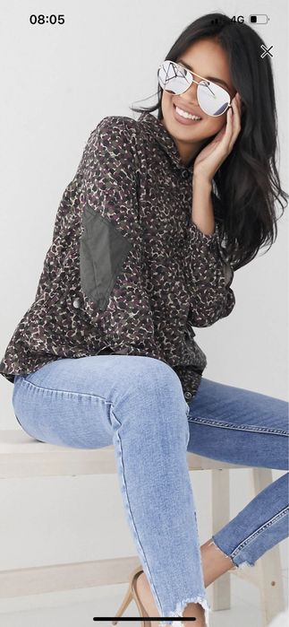 Geaca G-Star cu imprimeu leopard