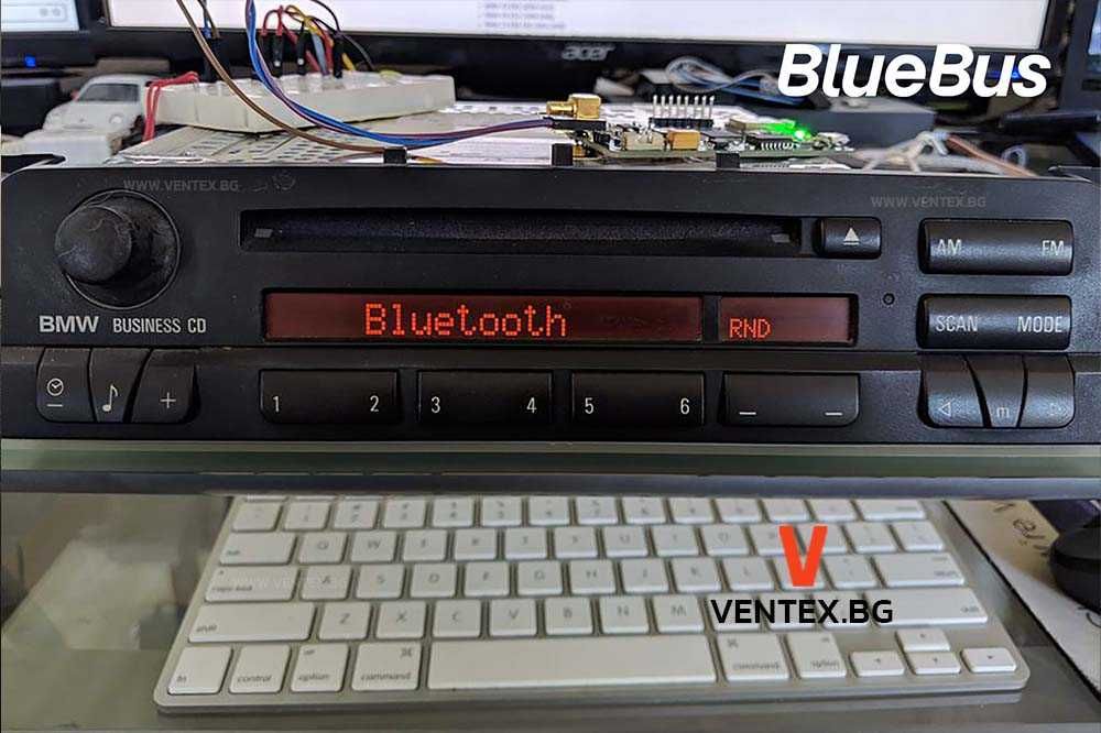 BMW BlueBus Bluetooth модул за E38, E39, E46, E53, E83 и E36