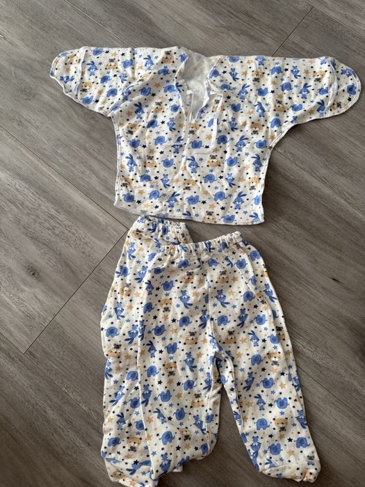 Мешок детских вещей для новорожденных в отличном состоянии