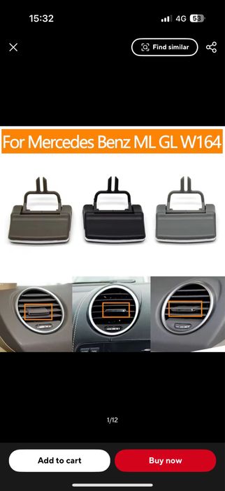 Чип за духалки чопче за въздух за мерцедес мл w146