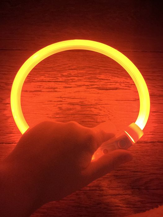 Свитящайся ошейник для собак