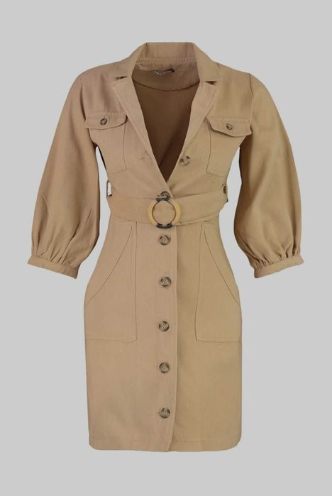 Дамска дънкова рокля Trendyol