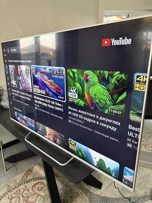 Телевизор SONY BRAVIA большой smart tb android 140cm