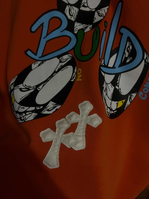 Hanorac Chrome Hearts Portocaliu