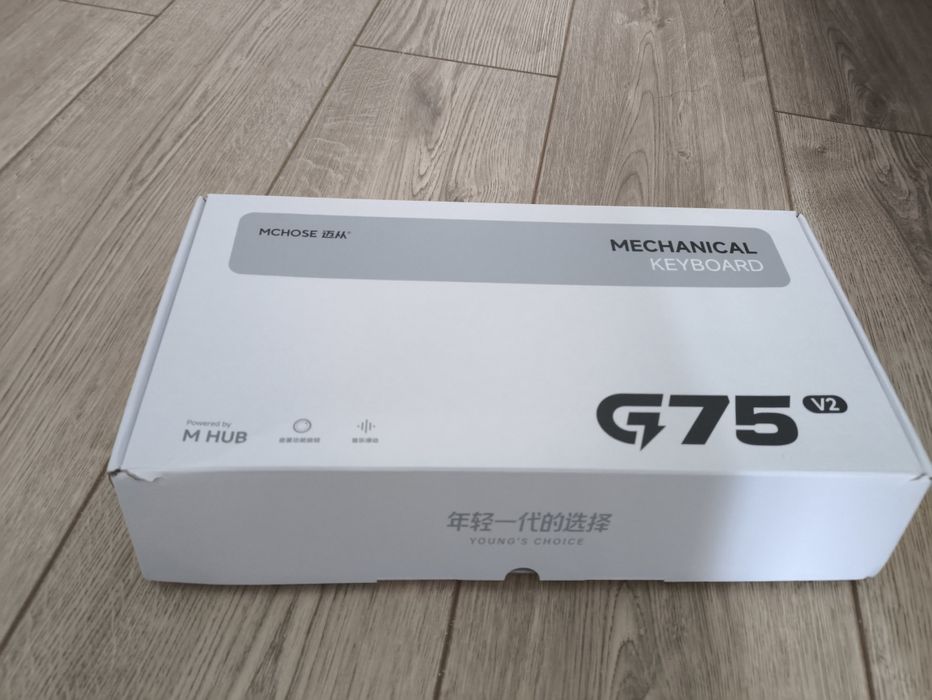 Mchose g75 v2 со ttc cherry speed gold v3