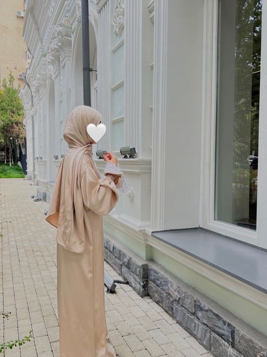 платье с платком