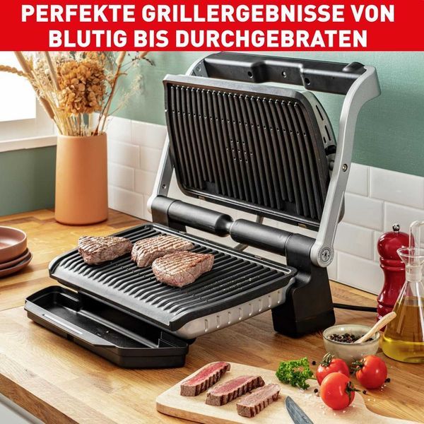 Нов Грил Електрическа Скара Tefal OPTIGRILL+ XL GC722D16, 2000 W, 2 години Гаранция