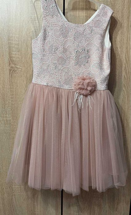 Официална рокля с болеро номер 134 за момиче