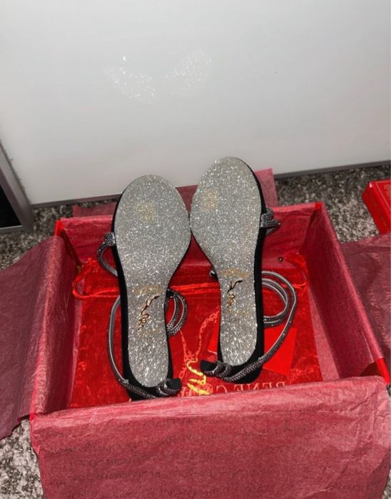 Sandale Rene Caovilla piele naturala 38-39 pe stoc