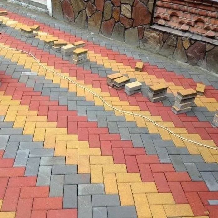 Брусчатка вибропресованная