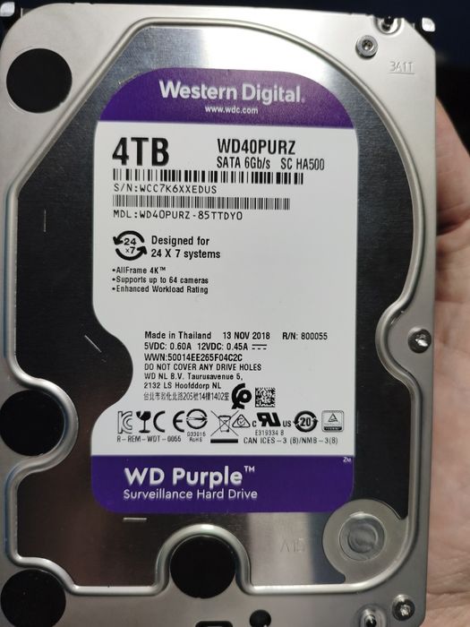 Продам диск WD 4tb
