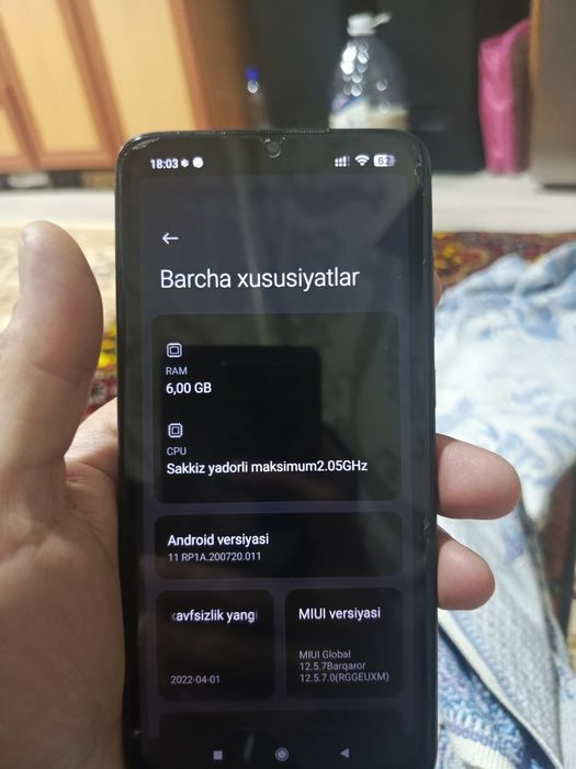 Redmi note 8 Pro 6/128