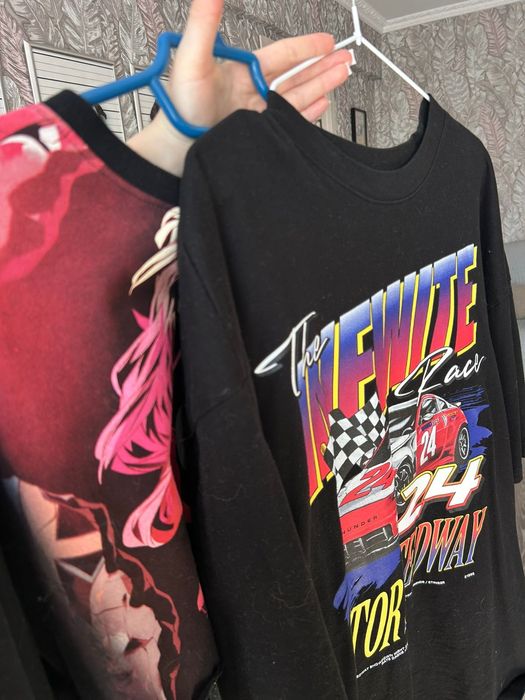 Футболки хлопок чёрные