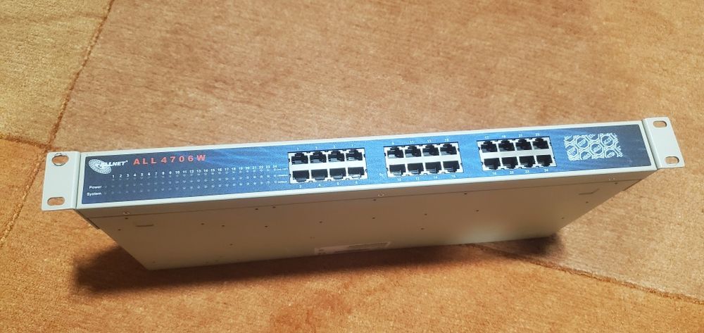 Switch ALLNET ALL4706W 24 Porturi 1000Mbps Gigabit