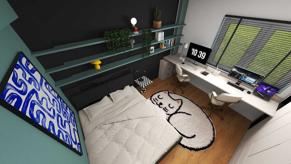Apartament Nou | 56 mp | Tudor Vladimirescu | La 500m de Bosch | Etaj 3