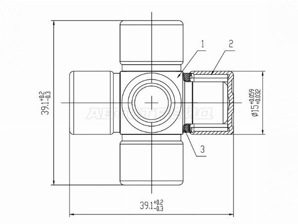 Крестовина рулевого кардана Toyota 4runner