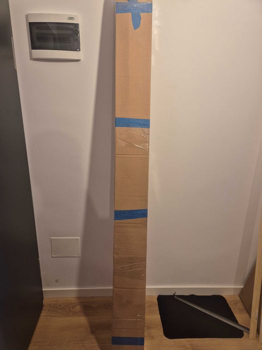 Toc usa Porta System, dreapta, 80cm, 60mm, alb, Porta Decor, cu falt