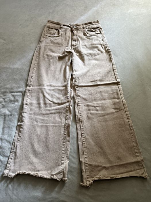 Дънки с широк крачол Zara, Shein