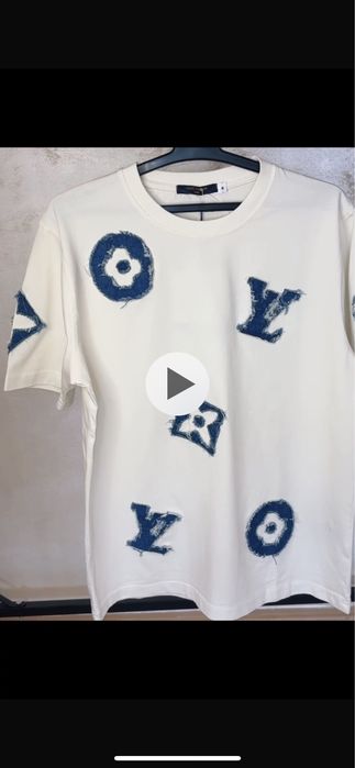 Tricou Louis Vitton alb