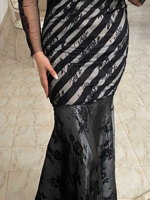 Rochie Agnes Toma, cu ETICHETA, stil sirena: marimea M