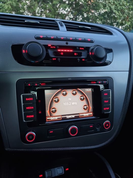 Panou Clima AC Seat Leon 1P Facelift 2009-2012