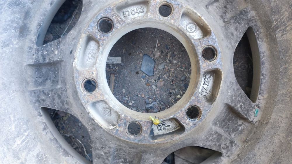 Диски с резиной Pajero 2