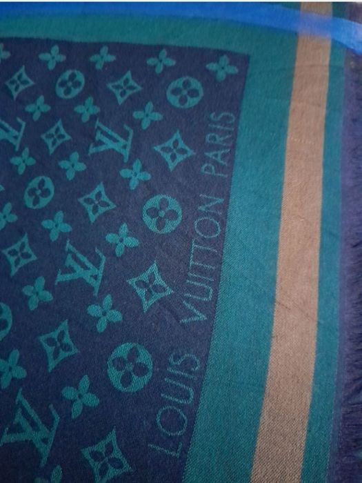 Șal mare LV, casmir/matase, 500 lei